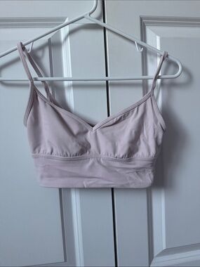 Lululemon sports bra. Align sweetheart neckline. Size 6 no pads.